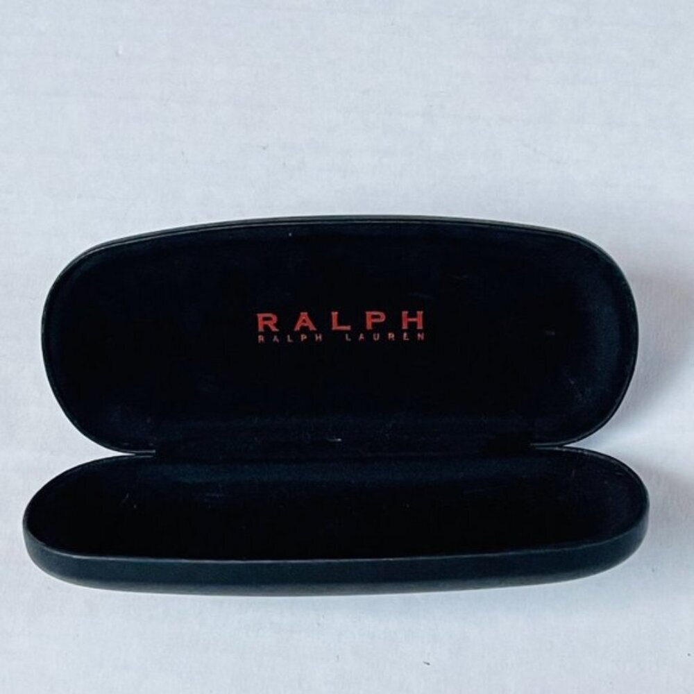 Ralph Lauren Glasses Case Hard Clamshell Black Eyeglasses Sunglasses Storage